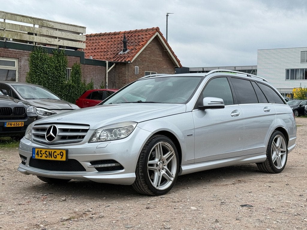 Mercedes-Benz C-klasse Estate 200 CGI BlueEFFICIENCY Busines, Euro 5, Gebruikt, Leder en Stof, 84 €/maand