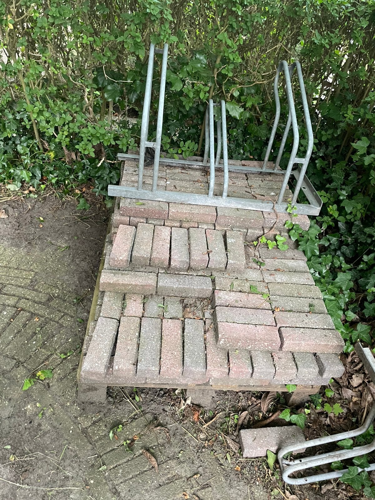 Bestrating, Tuin en Terras, Ophalen, Zo goed als nieuw, Beton, Terrastegels