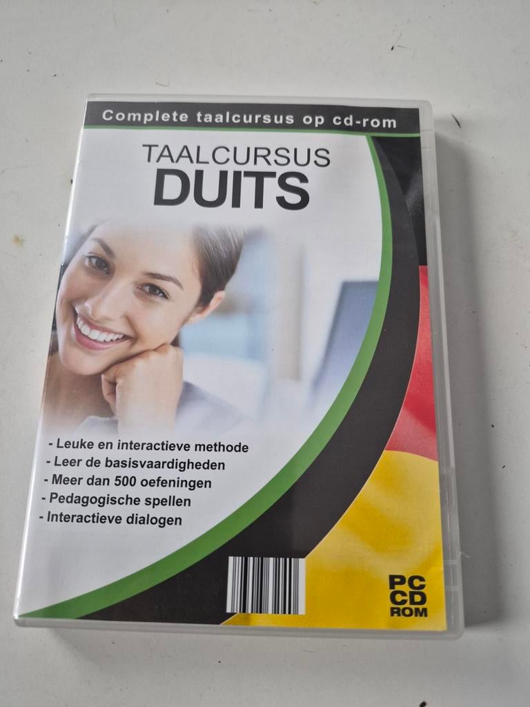 Complete Taalcursus Duits op CD-ROM - Leer de Basis, Ophalen of Verzenden, Zo goed als nieuw, Onbekend, Non-fictie