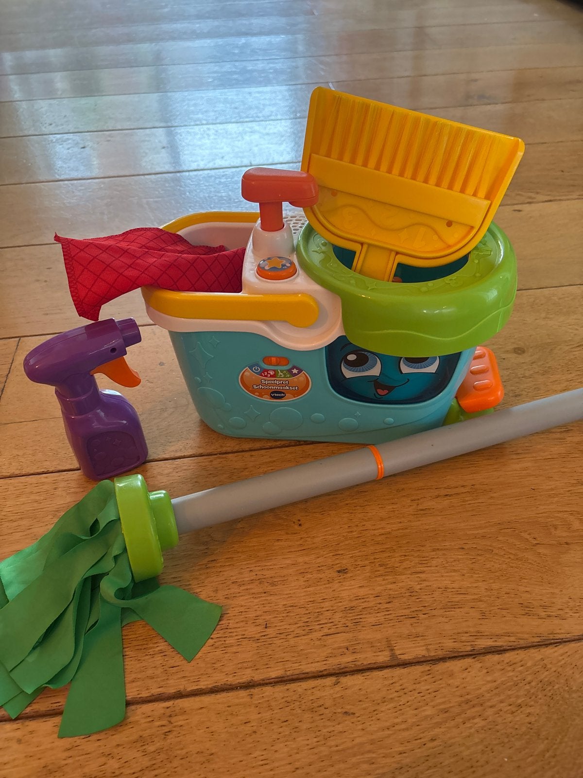 VTech Speelpret Schoonmaakset, Kinderen en Baby's, Ophalen, Zo goed als nieuw, Jongen of Meisje