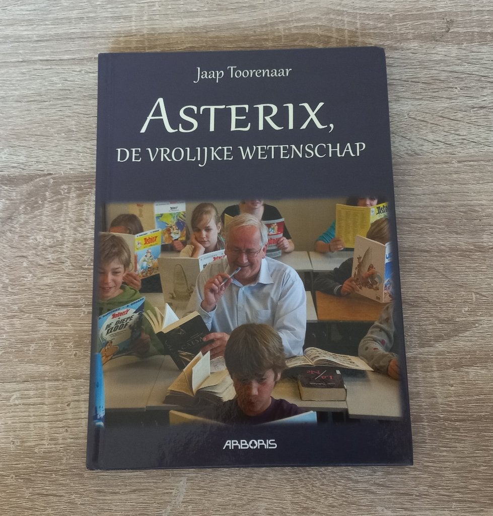 Asterix, de Vrolijke Wetenschap GESIGNEERD (als nieuw), Eén stripboek, Jaap Toorenaar, Nieuw, Ophalen of Verzenden