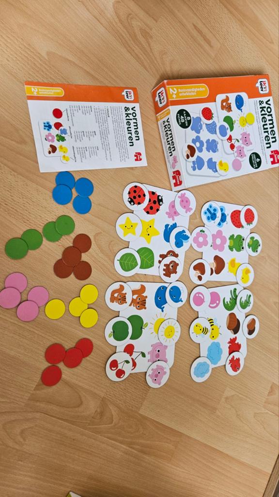 Ik leer vormen en kleuren, Kinderen en Baby's, Speelgoed | Educatief en Creatief, Ophalen, Zo goed als nieuw