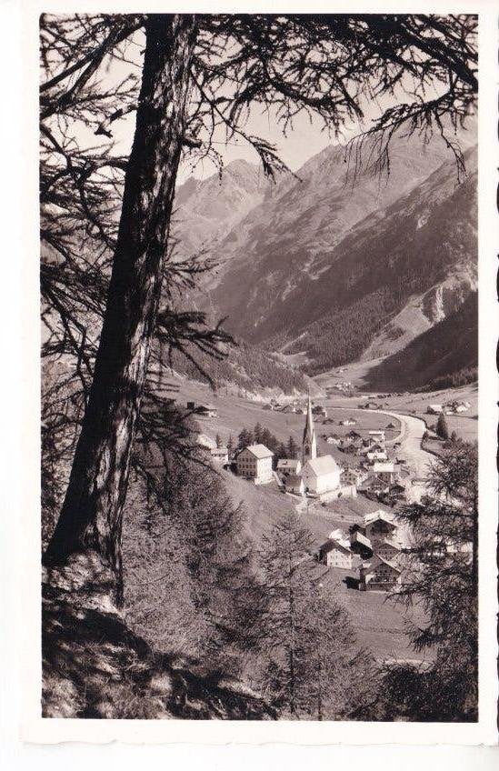 Alpiner Luftkurort Sölden, Ötztaler Alpen, Tirol. 14-09, Verzamelen, Ophalen of Verzenden, 1940 tot 1960, Ongelopen, Oostenrijk