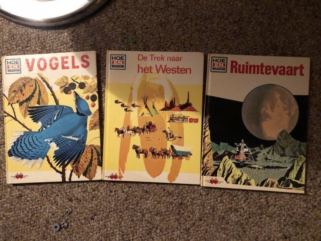 Ongeveer 20 boeken van deze serie hoe en waarom, Ophalen of Verzenden, Zo goed als nieuw, School, Studie en Wetenschap