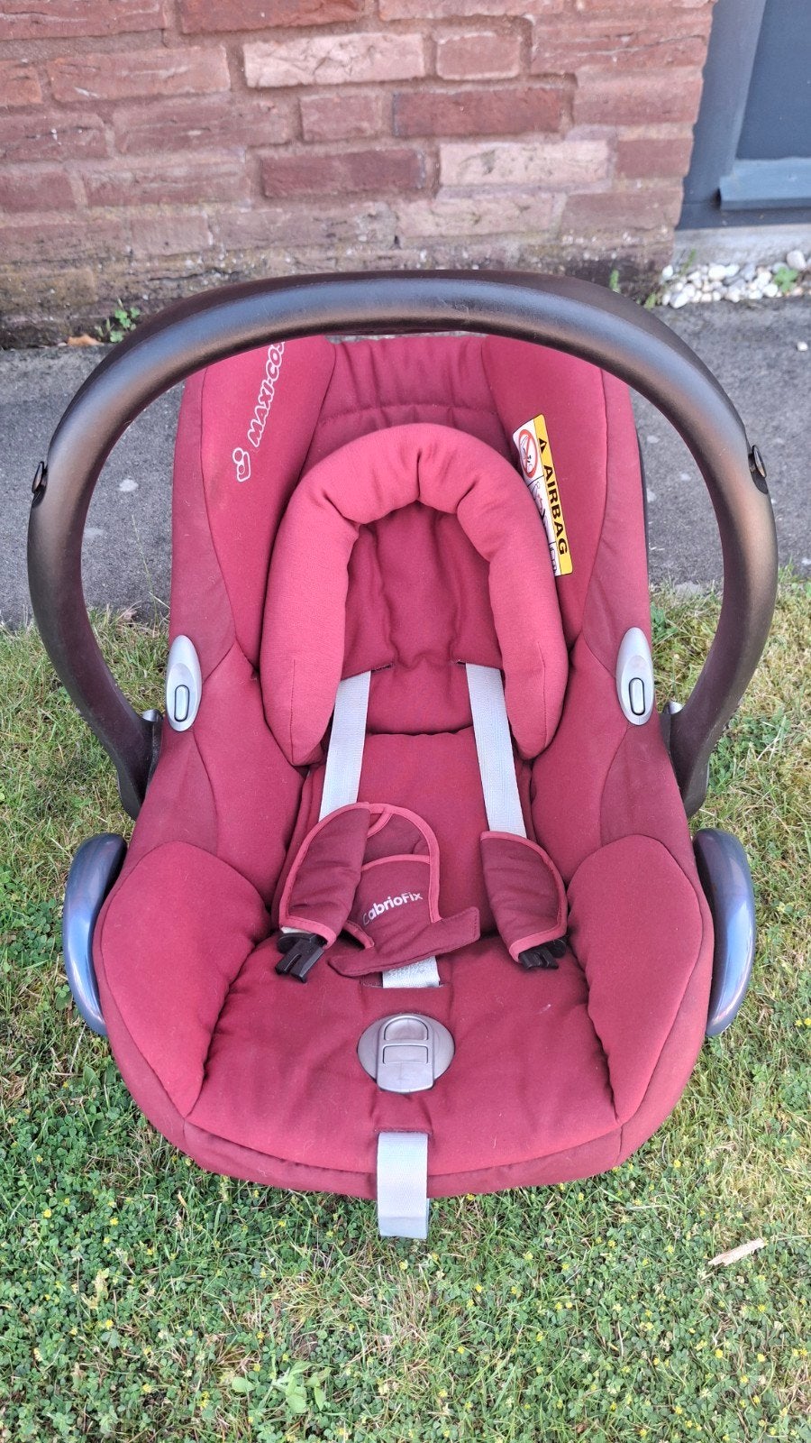 Maxi-Cosi Cabriofix autostoel - Rood, Ophalen, 0 t/m 13 kg, Maxi-Cosi, Gebruikt