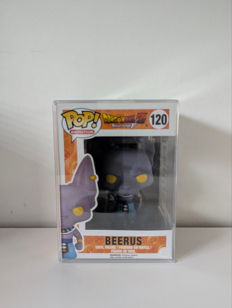 Funko Pop! Dragon Ball Z - Beerus #120 (incl. protector), Ophalen of Verzenden
