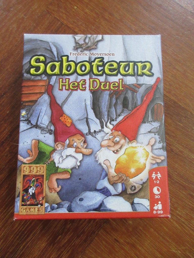 Saboteur Het duel, Een of twee spelers, Ophalen of Verzenden, Gebruikt