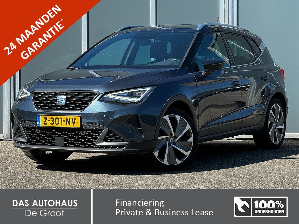 SEAT Arona 1.5TSI 150pk DSG FR | Navi | Camera | Trekhaak |, 12 maanden, Stof, 4 cilinders, 1239 kg