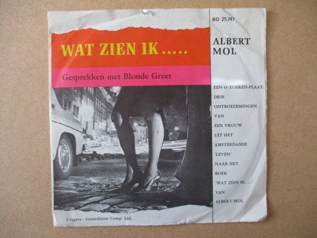 s0415 albert mol - wat zien ik, Ophalen, Gebruikt, 7 inch, Overige genres