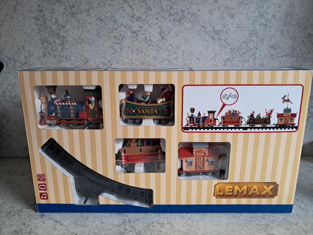 Lemax kerst trein met geluid, Diversen, Kerst, Ophalen, Zo goed als nieuw