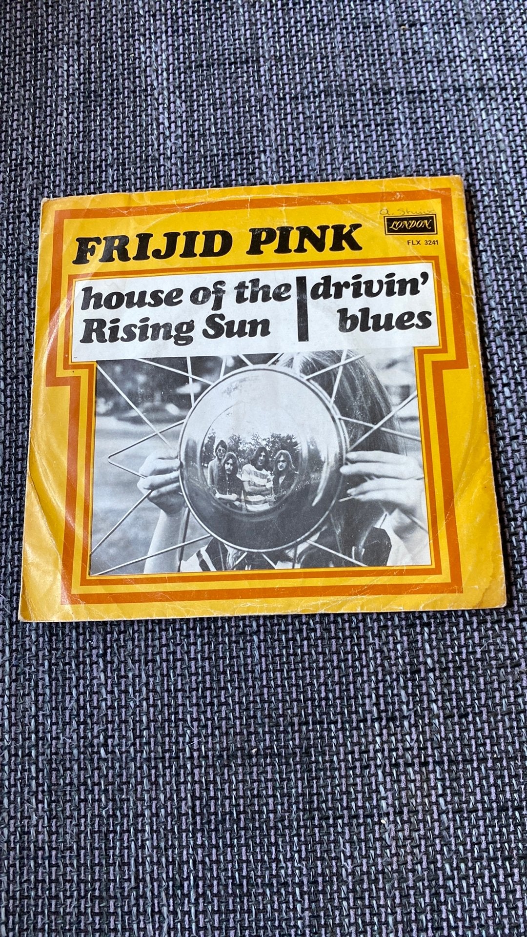 Vinyl single Frijid Pink - House of the rising sun, Ophalen of Verzenden, Gebruikt, Rock en Metal