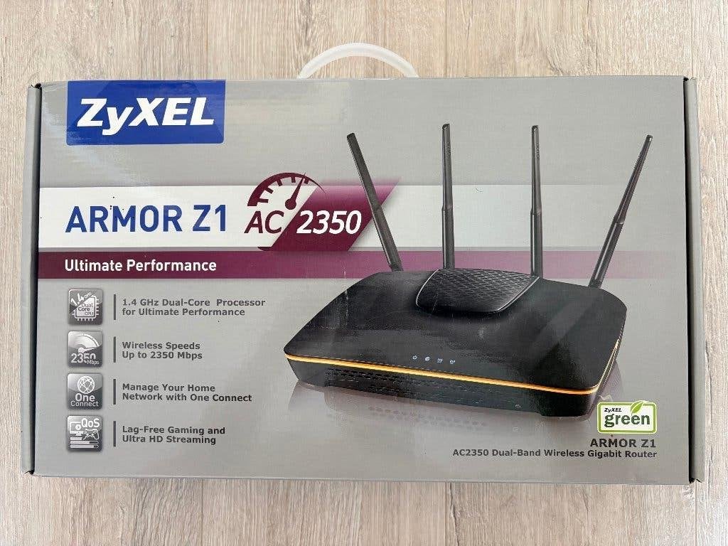 ZyXEL ARMOR Z1 AC2350 WiFi Router – Nieuw in doos, Ophalen of Verzenden, Nieuw, Router, ZyXEL