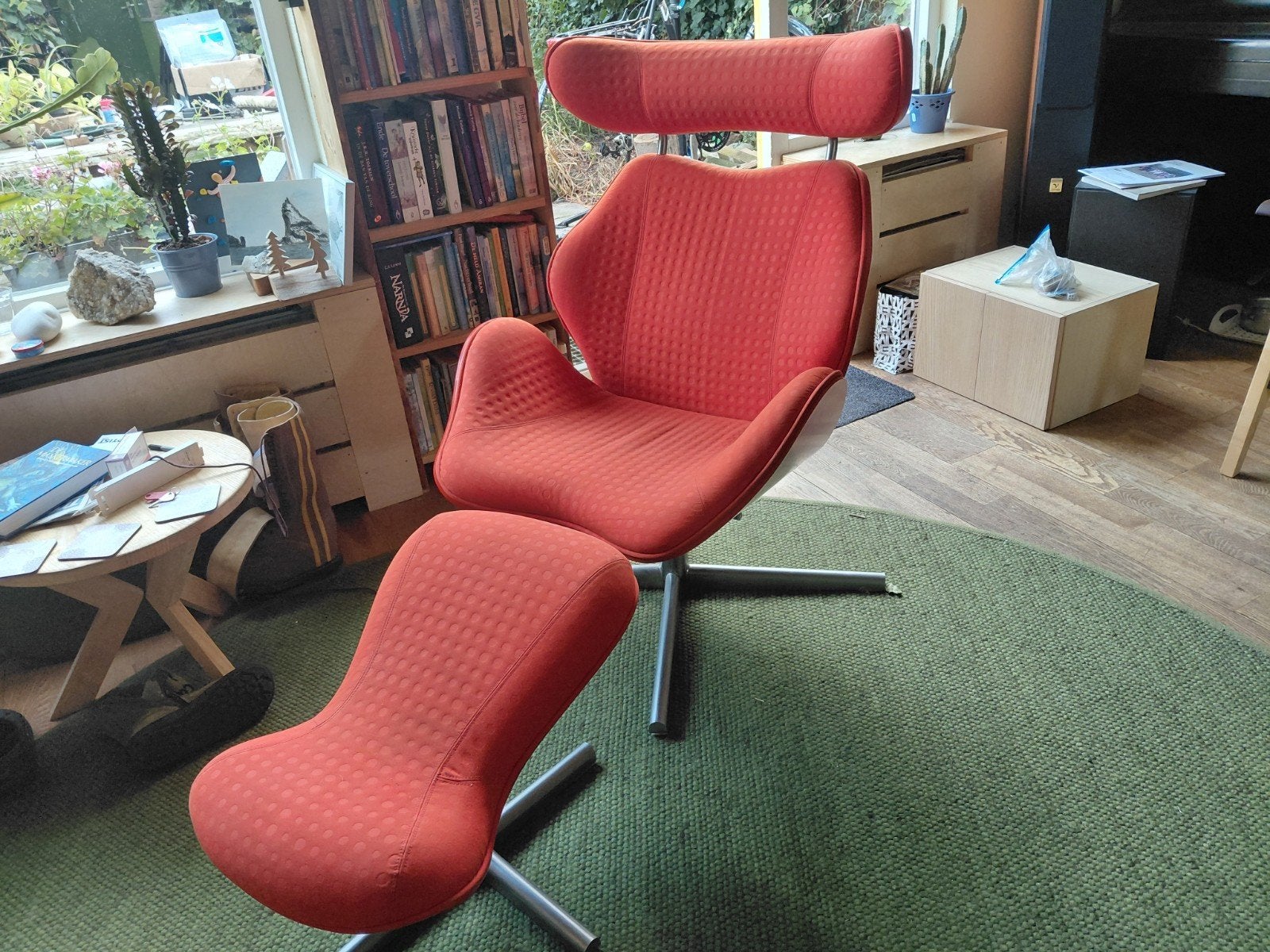 Mooie Stokke tok fauteuil, Ophalen, Zo goed als nieuw, 75 tot 100 cm, 50 tot 75 cm