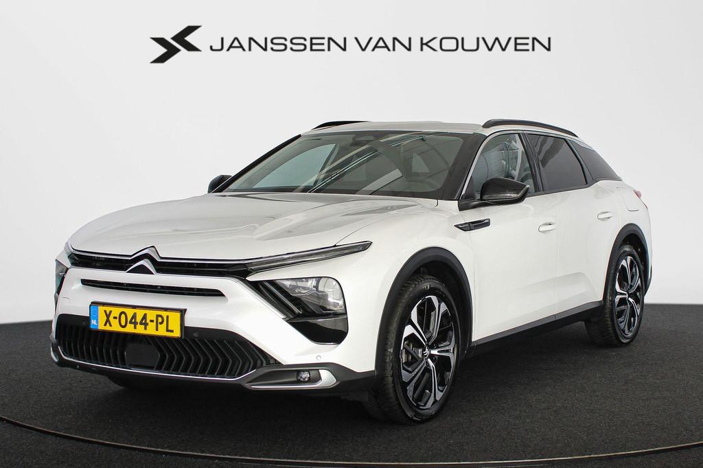 Citroen C5 X 1.6 Plug-in Hybrid Plus Leder Stuurverwarming N, Auto's, Citroën, 1350 kg, Gebruikt, Euro 6, 4 cilinders