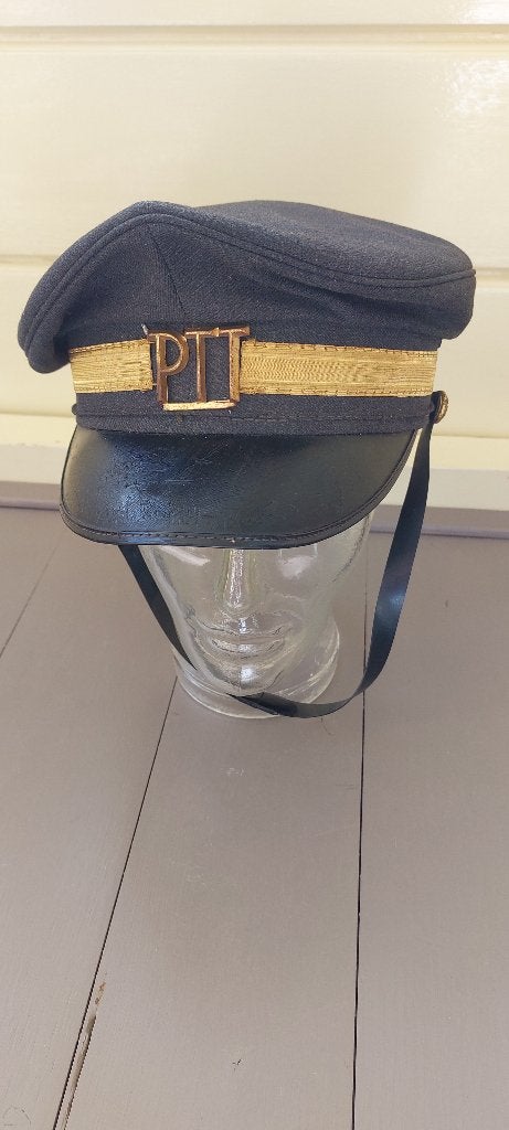 vintage oude PTT pet   Henca nv   Arnhem, Ophalen of Verzenden, Gebruikt, Gebruiksvoorwerp