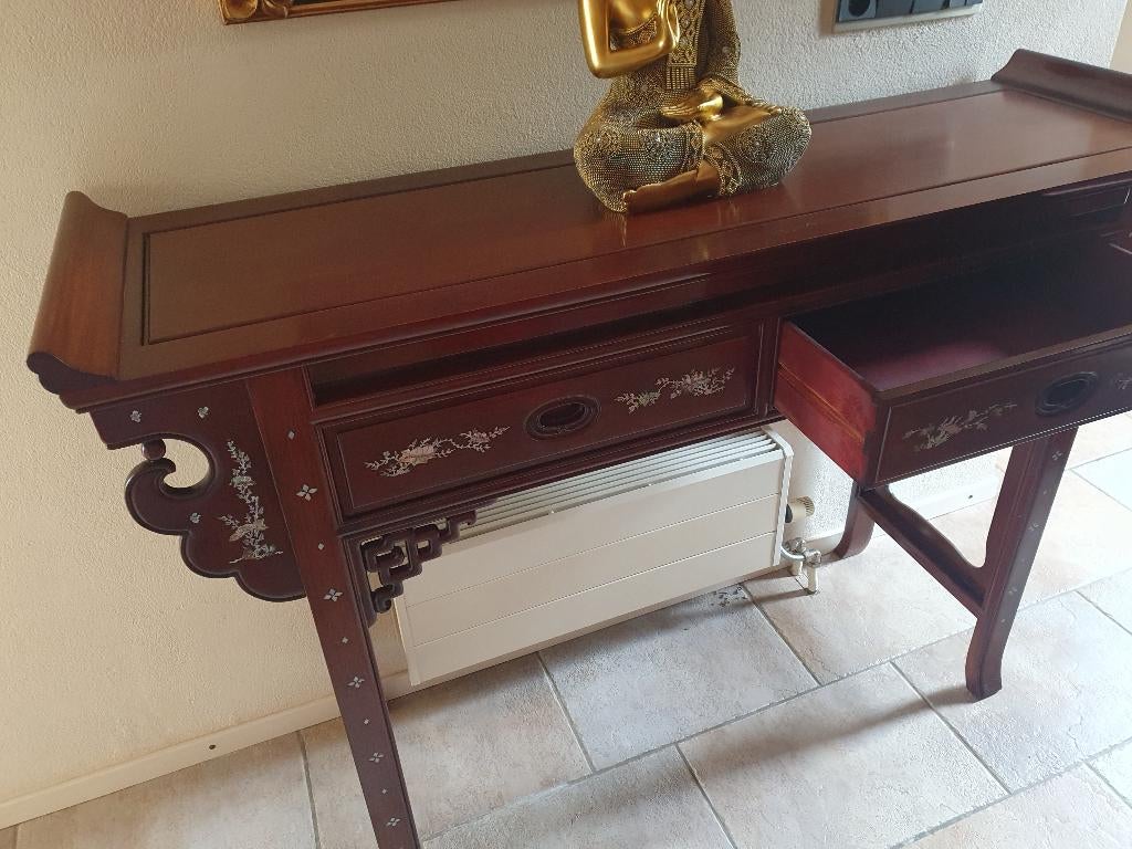 Thaise Altaartafel - Handgemaakt met Parelmoer Inlay, Ophalen