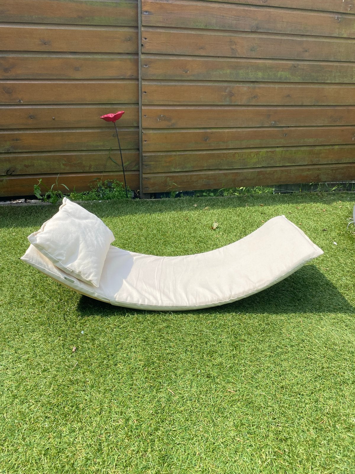 Jindle Wobbel board met kussen en hoofdkussen, Ophalen of Verzenden, Zo goed als nieuw, Jongen of Meisje
