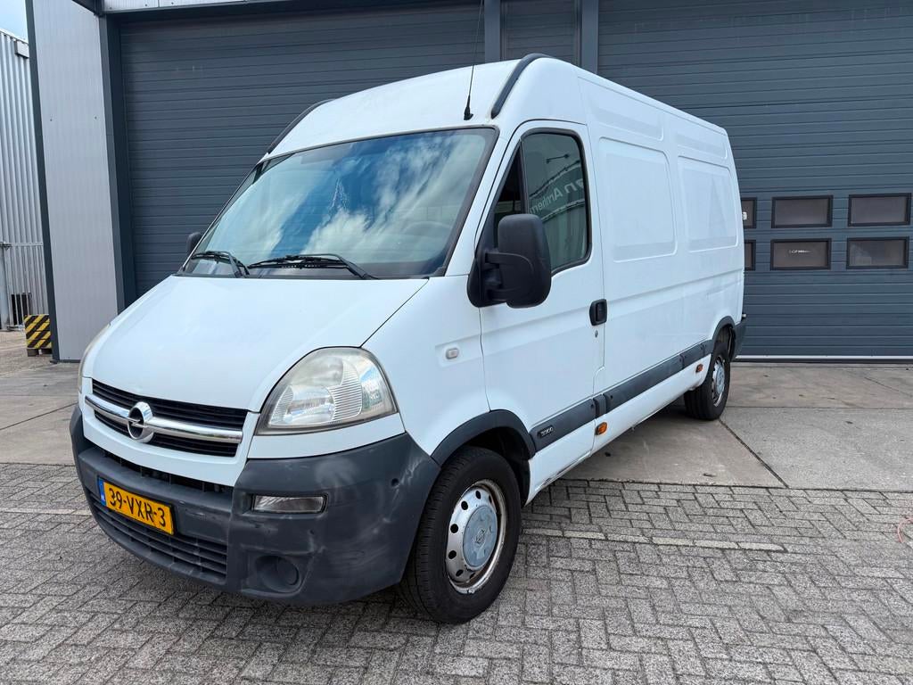 Opel Movano 2.5 CDTI L2H2 DC, Auto's, Voorwielaandrijving, Stof, Gebruikt, Zwart