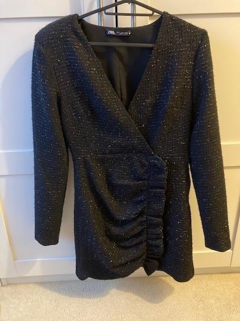 Jurk zwart S, Kleding | Dames, Ophalen of Verzenden, Zo goed als nieuw, Maat 36 (S), Boven de knie