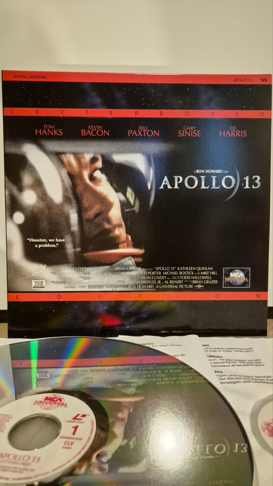 Apollo 13 THX Laserdisc, Engels, Vanaf 16 jaar, Actiethriller, Ophalen of Verzenden