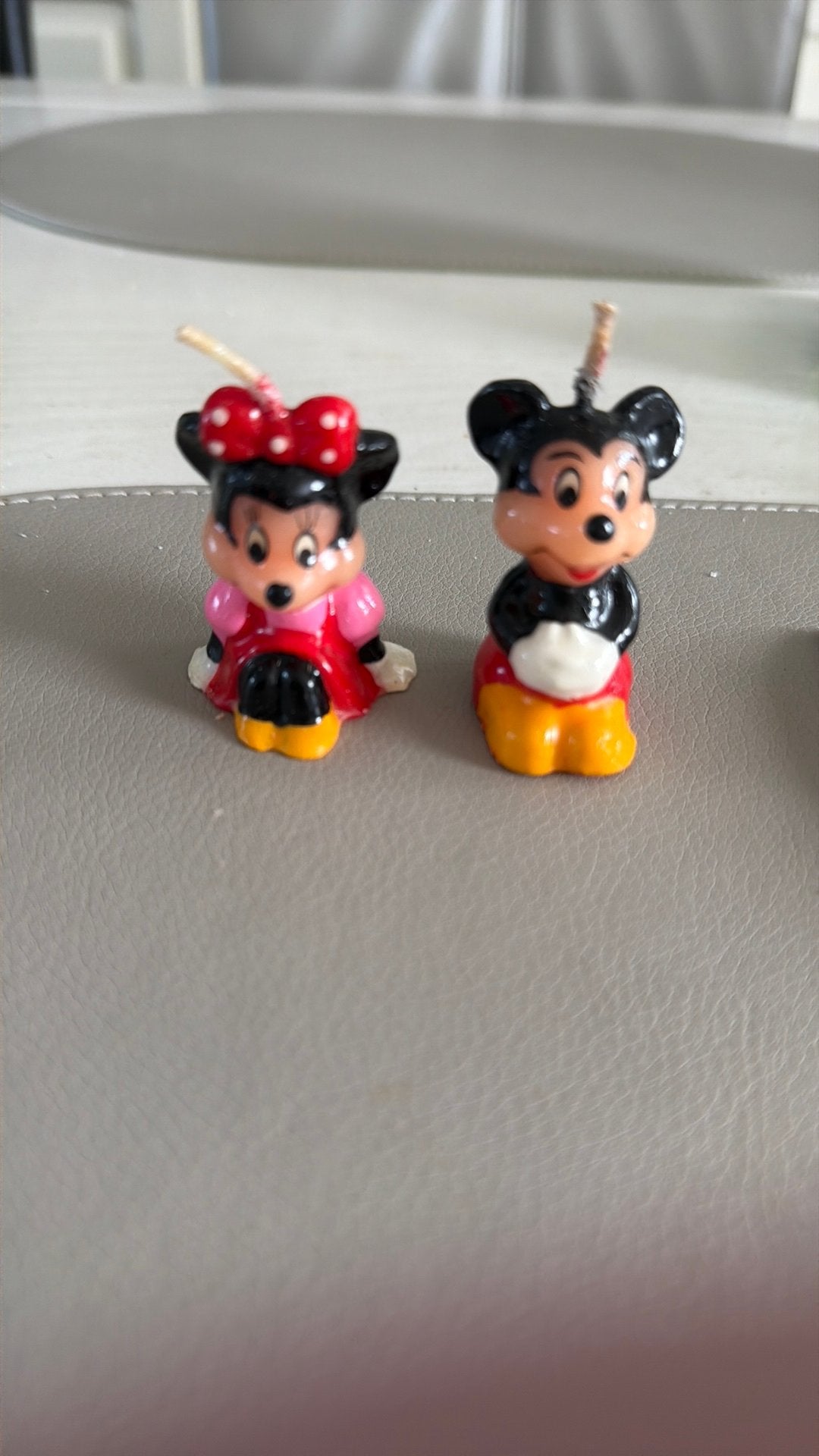 DISNEY MICKEY EN MINI’S MOUSE KAARSJES, Ophalen of Verzenden, Nieuw
