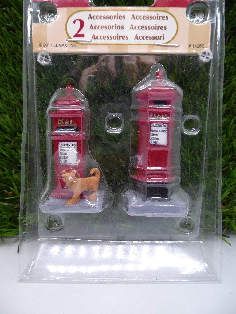 Lemax Item - Victorian mailboxes - Ik ruim alles op, Diversen, Kerst, Ophalen of Verzenden, Nieuw