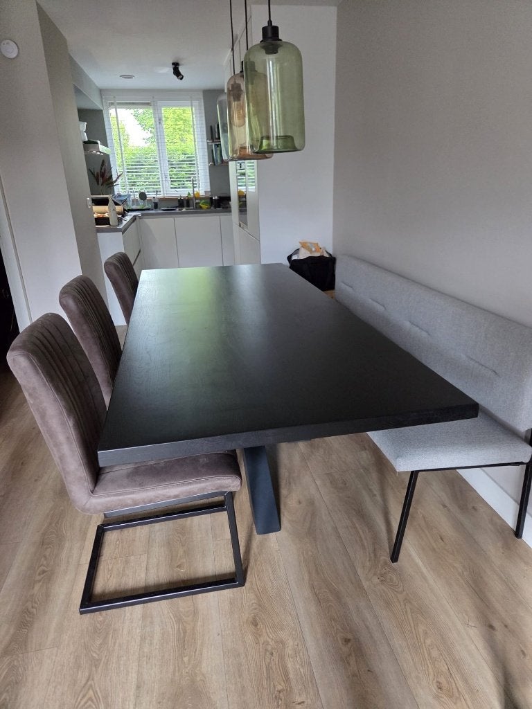 Eettafel, Ophalen, Gebruikt, 100 tot 150 cm, 200 cm of meer