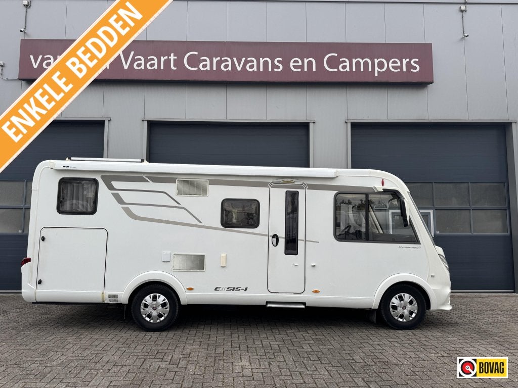 Hymer Exsis-I 588 1e Eigenaar zeer kompleet veel Extra?s, Caravans en Kamperen, Campers, Integraal, Koelkast, Fiat, Bedrijf