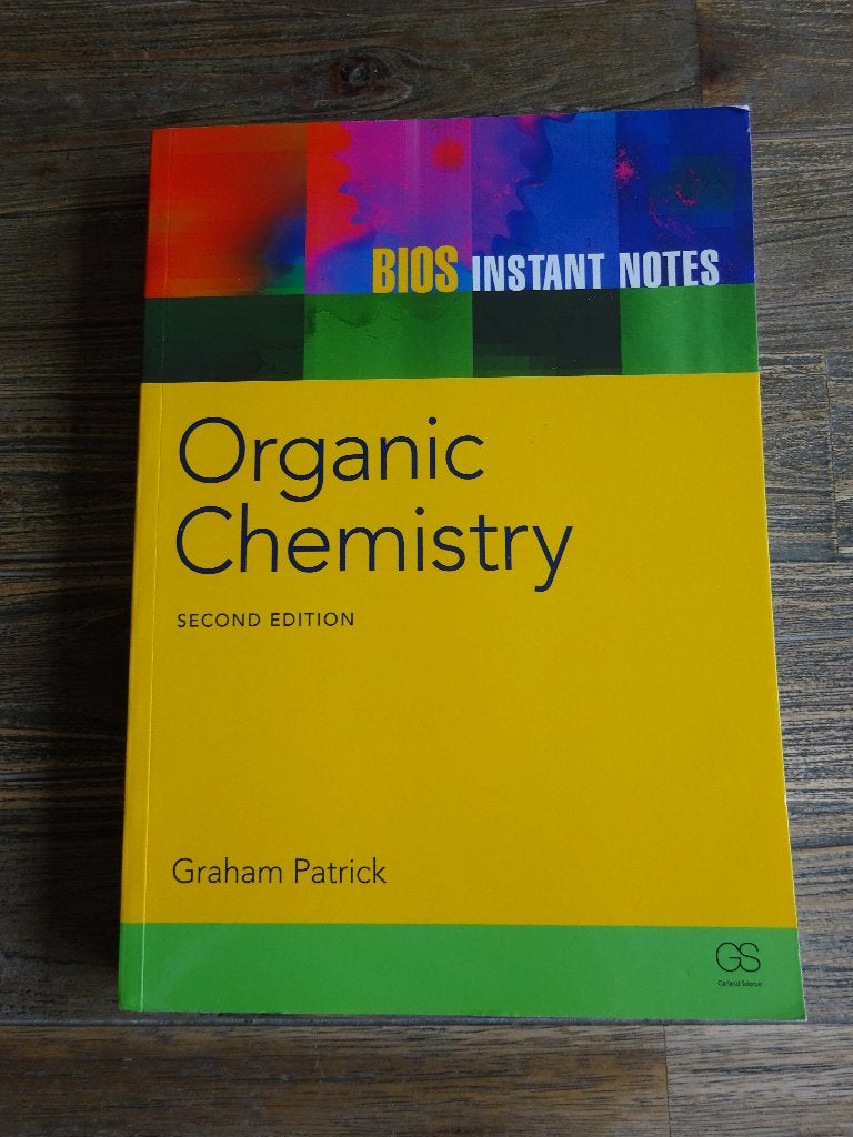 BIOS Instant Notes in Organic Chemistry, 2nd Ed. (Patrick), Ophalen of Verzenden, Beta, Zo goed als nieuw, WO