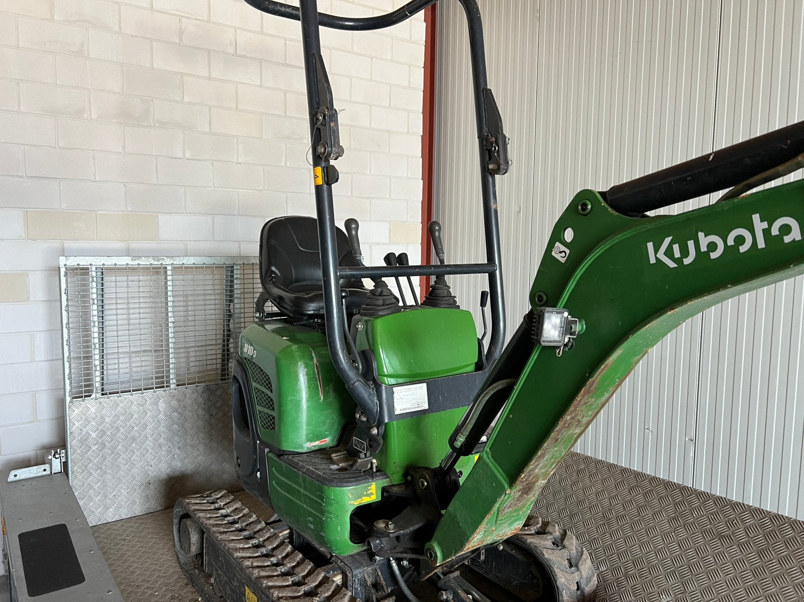 Kubota U10-3    1189 uur!!!, Ophalen, Graafmachine