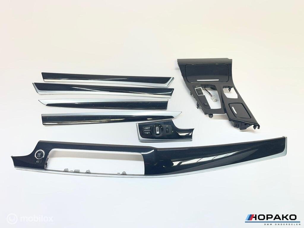 Interieurlijsten set hoogglans zwart BMW 5 serie F10 F11, Auto-onderdelen, Gebruikt, Einsteinlaan 5 rijswijk, Bmw, Ophalen of Verzenden