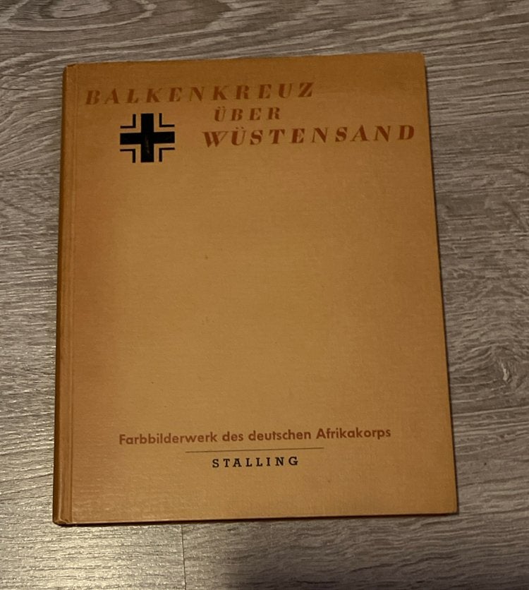 Zeldzaam Balkenkreuz über Wüstensand - Afrika Korps, Ophalen of Verzenden, Tweede Wereldoorlog, Gelezen, Landmacht