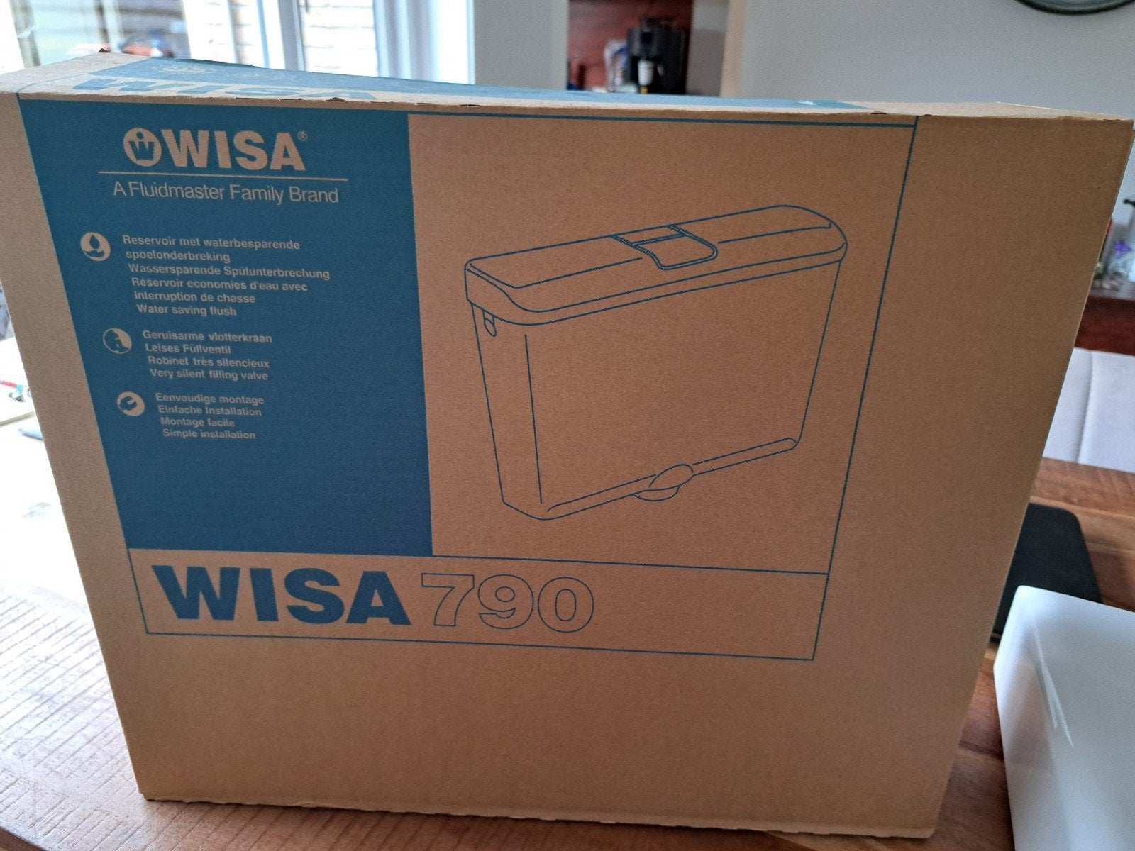 Wisa stortbak type 790 - zo goed als nieuw, Ophalen of Verzenden, Toilet