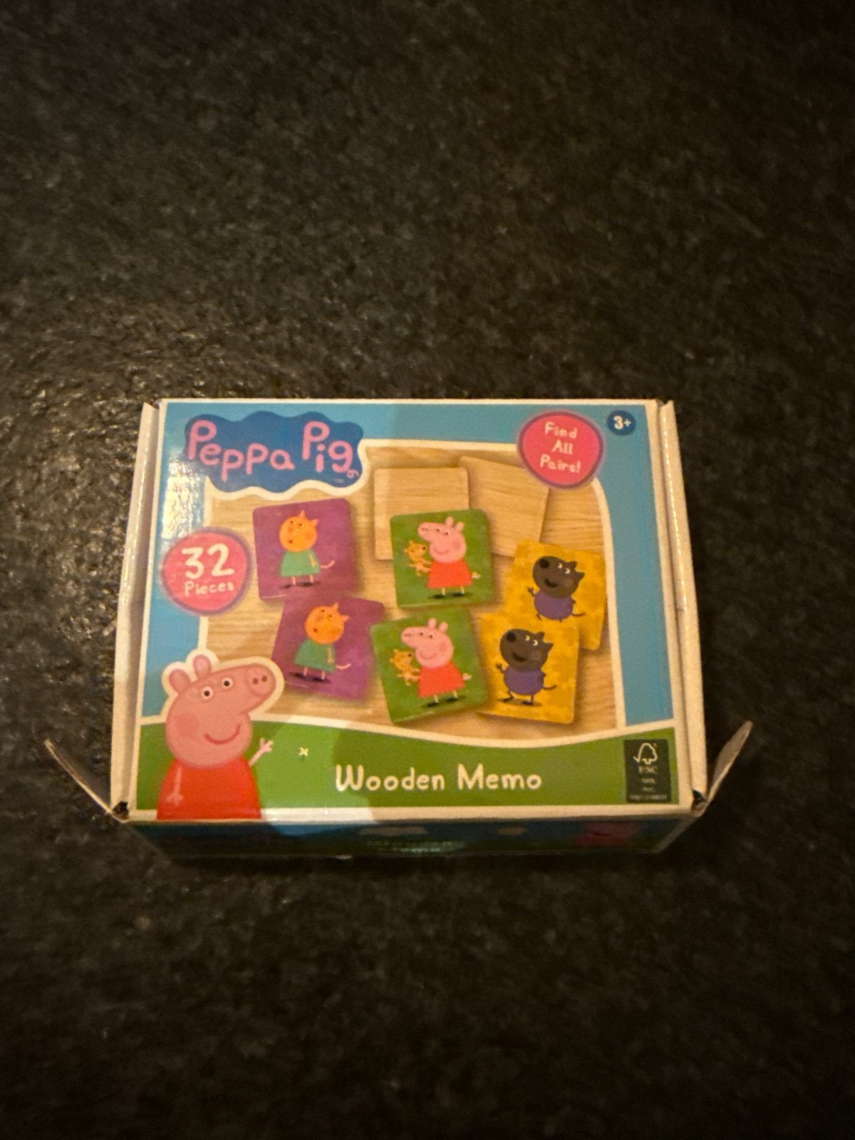 Peppa Pig Memo Spel - 32 Stukjes, Ophalen, Zo goed als nieuw, Puzzelen