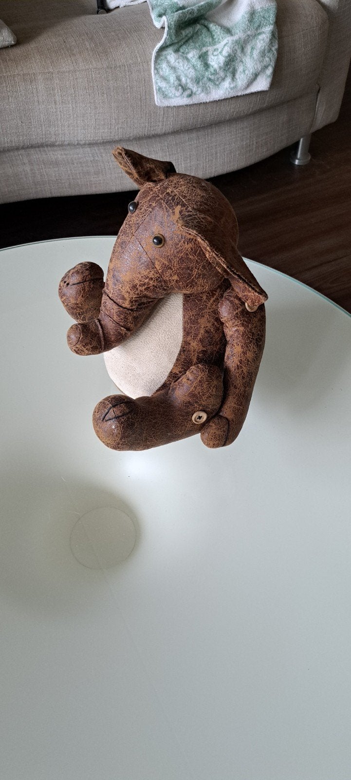 Deurstopper, Ophalen, Zo goed als nieuw, Binnen, Bruin