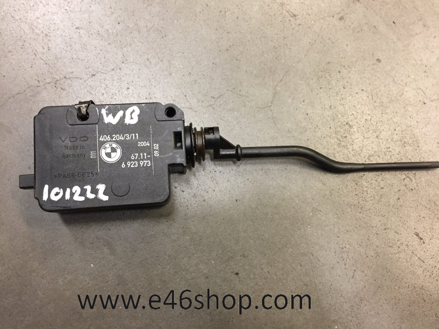 Tanklep opener BMW E46 oem 6923973, Gebruikt, -, -, Ophalen of Verzenden