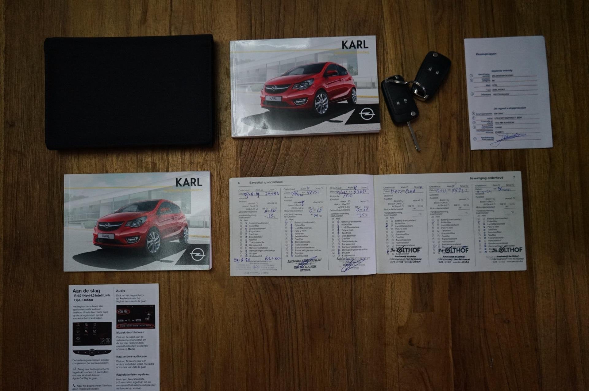 Opel KARL 1.0 Rocks Online Edition, PDC, Carplay, Airco, ele, Auto's, Voorwielaandrijving, 839 kg, Stof, Gebruikt