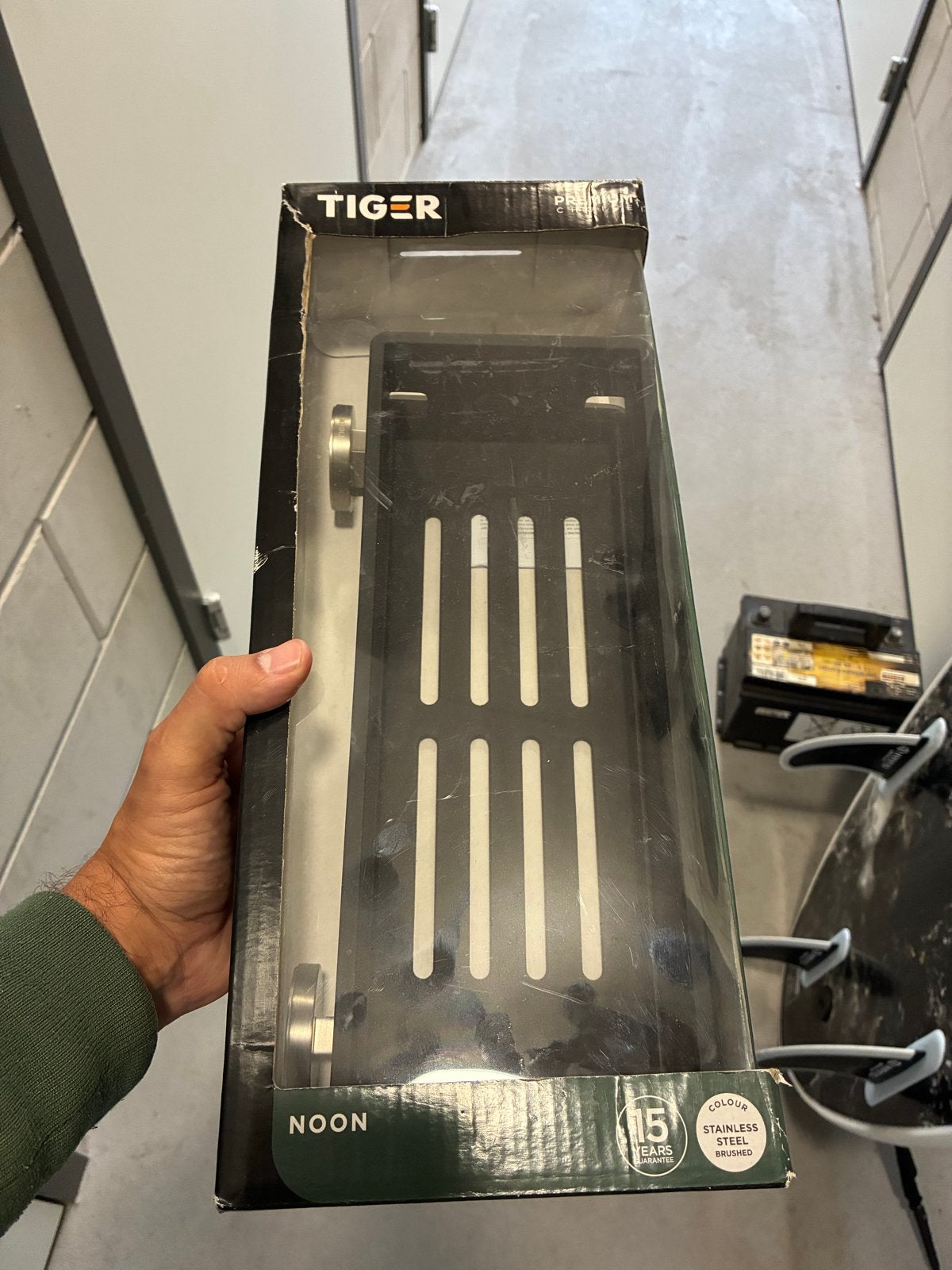 Tiger Noon Douche-accessoire RVS Geborsteld, Overige merken, Nieuw, Ophalen of Verzenden, Douche-accessoire