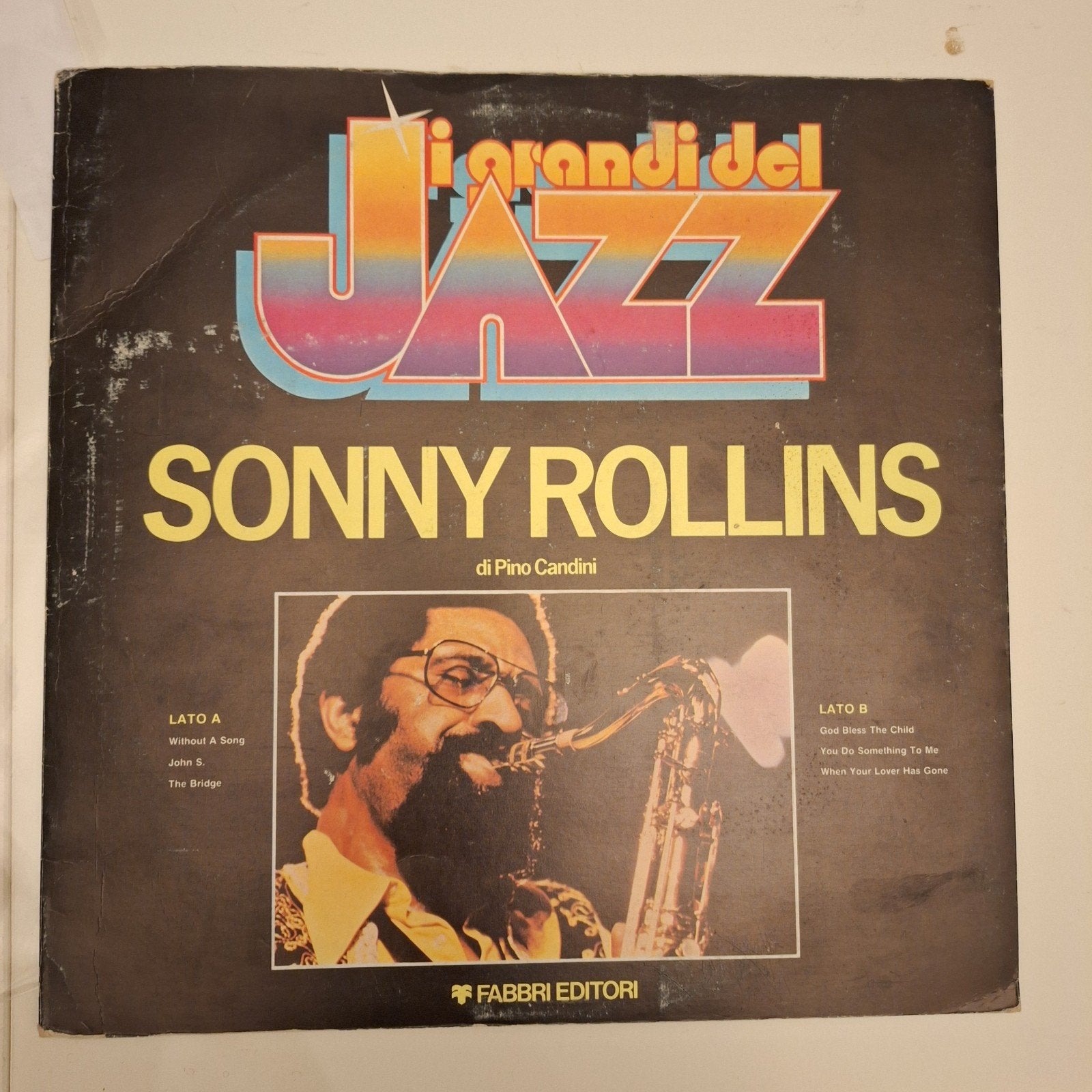 Sonny Rollins - I Grandi Del Jazz (LP), 1960 tot 1980, Gebruikt, Ophalen of Verzenden, 12 inch