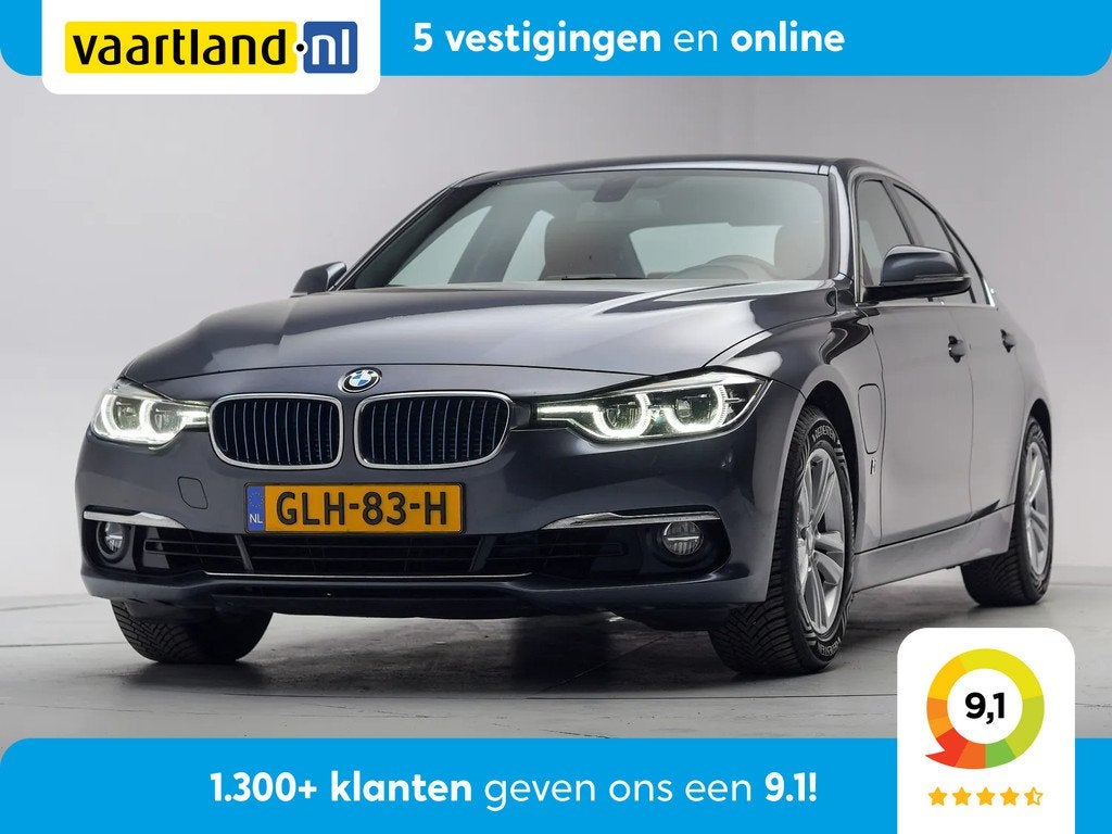 BMW 3-serie 330e High executive [ Navi Clima / ECC Leder PDC, Auto's, BMW, Automaat, 1998 cc, Gebruikt, 4 cilinders