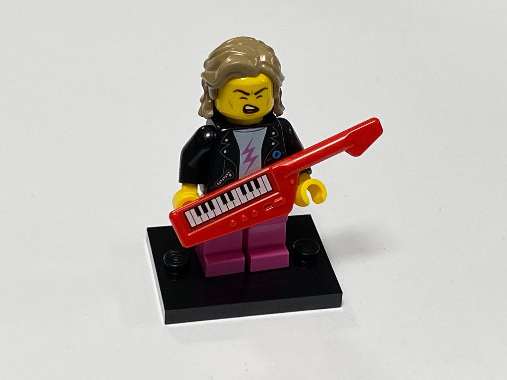 Lego Serie 20 Minifiguur col20-14 80s Musician, Kinderen en Baby's, Speelgoed | Duplo en Lego, Compleet, Lego, Nieuw, Ophalen of Verzenden