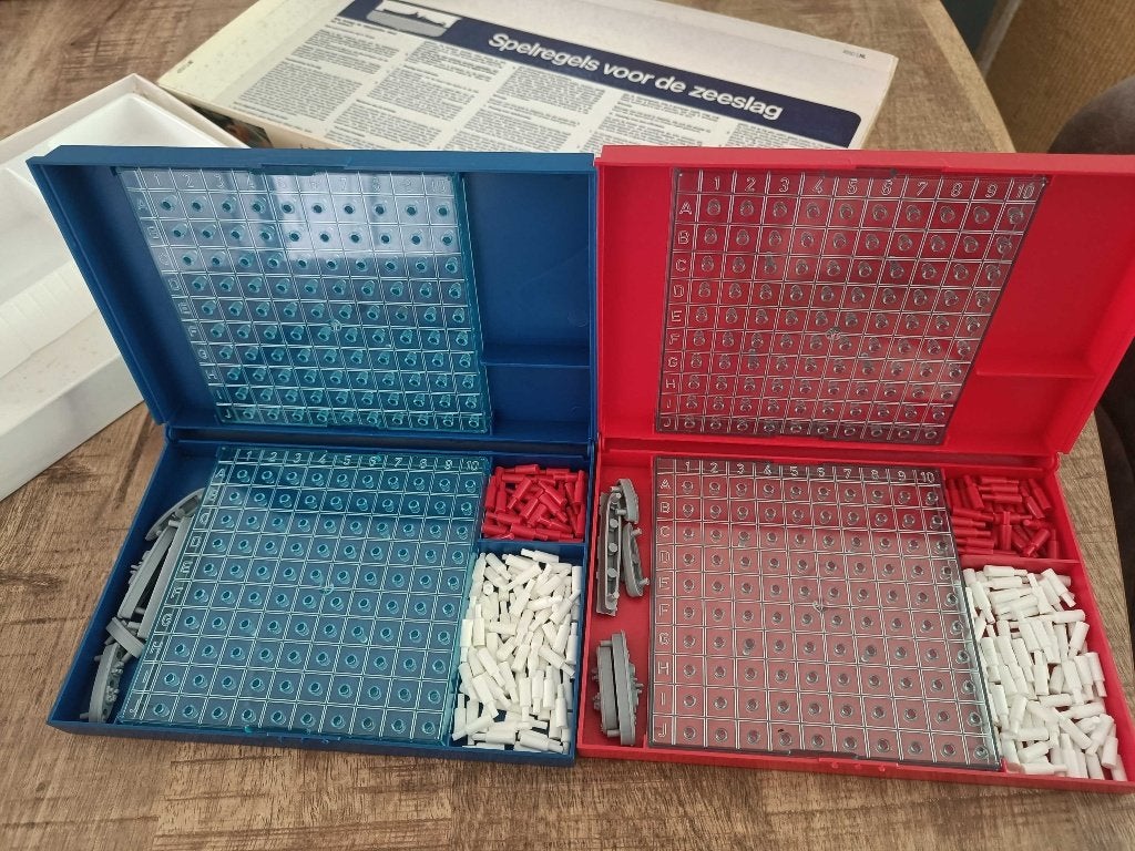 Zeeslag, vintage spel MB Spellen 1972, Ophalen of Verzenden