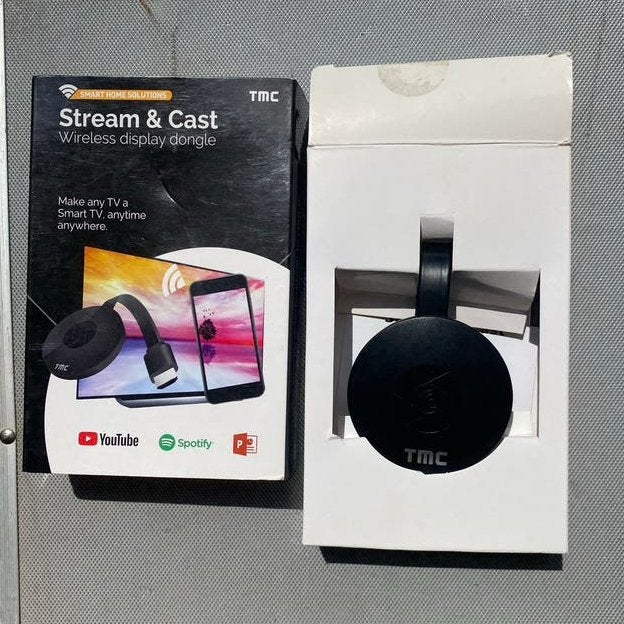 TMC Stream & Cast Wireless Display Dongle, Ophalen, Nieuw, HDMI, Zonder harde schijf