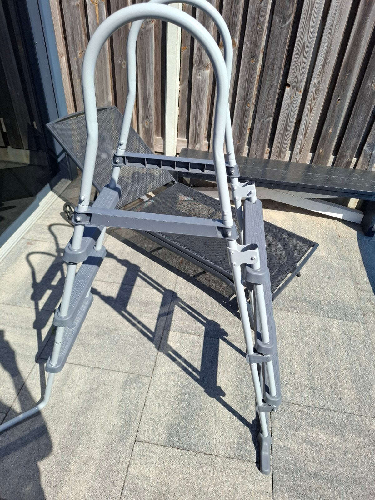 Zwembadtrap voor opzetzwembad - 165 cm hoog, Tuin en Terras, Zwembad-toebehoren, Ophalen of Verzenden