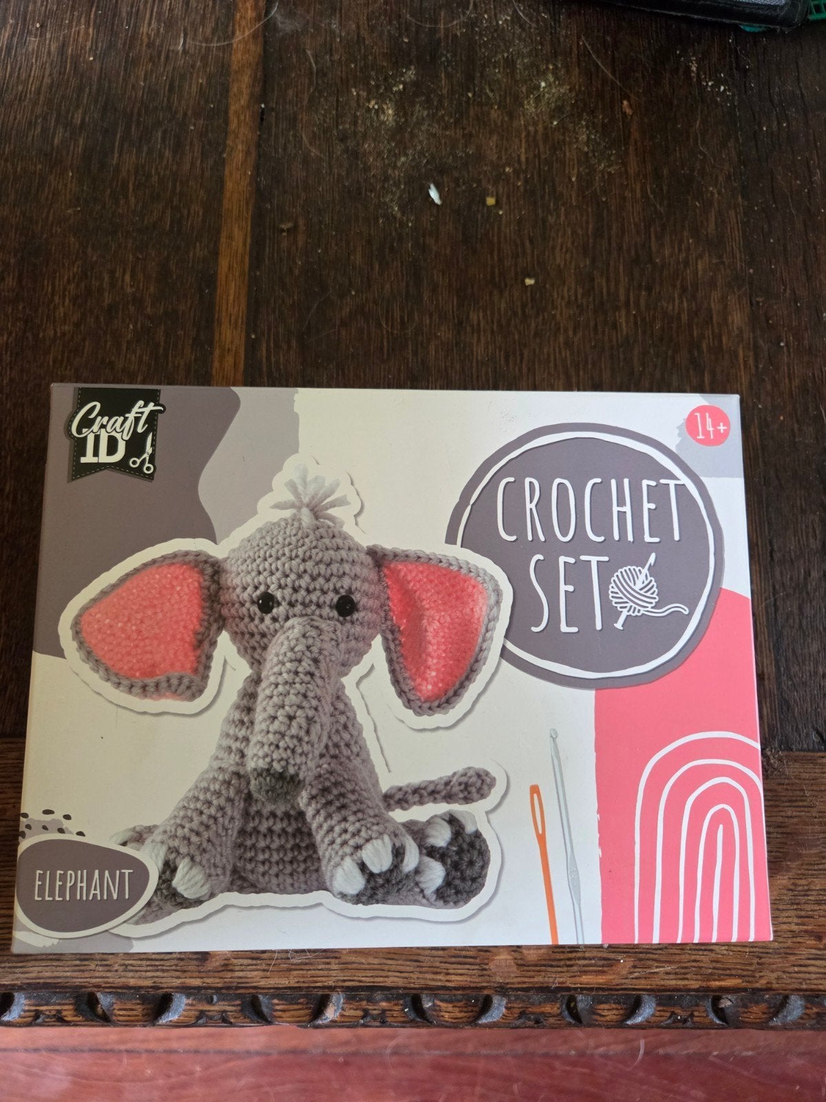 Craft ID Haakset Olifant - Nieuw in doos, Hobby en Vrije tijd, Breien en Haken, Ophalen, Nieuw, Haken, Overige typen