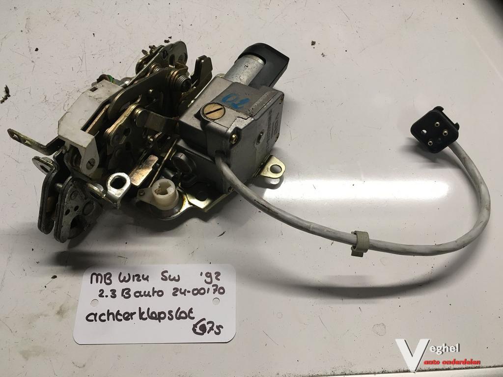 Mercedes W124 Station 2.3 Automaat 1992 Slotmechaniek achter