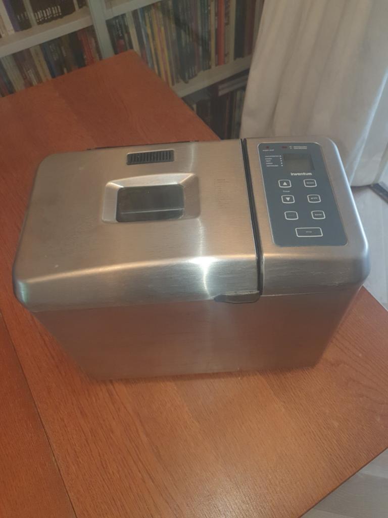 Inventum RVS Broodbakmachine - Vers Brood in Eigen Keuken, Met timer, 800 tot 1200 gram deeg, Ophalen of Verzenden, Gebruikt