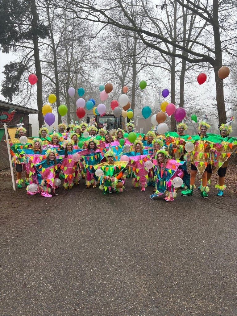 Carnavalskleding loopgroep optocht/stoet vlaggentjes pakken, Kleding | Heren, Carnavalskleding en Feestkleding, Ophalen, Carnaval