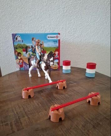 Schleich Hannah's western ridingset 42441, Ophalen of Verzenden, Zo goed als nieuw, Jongen of Meisje