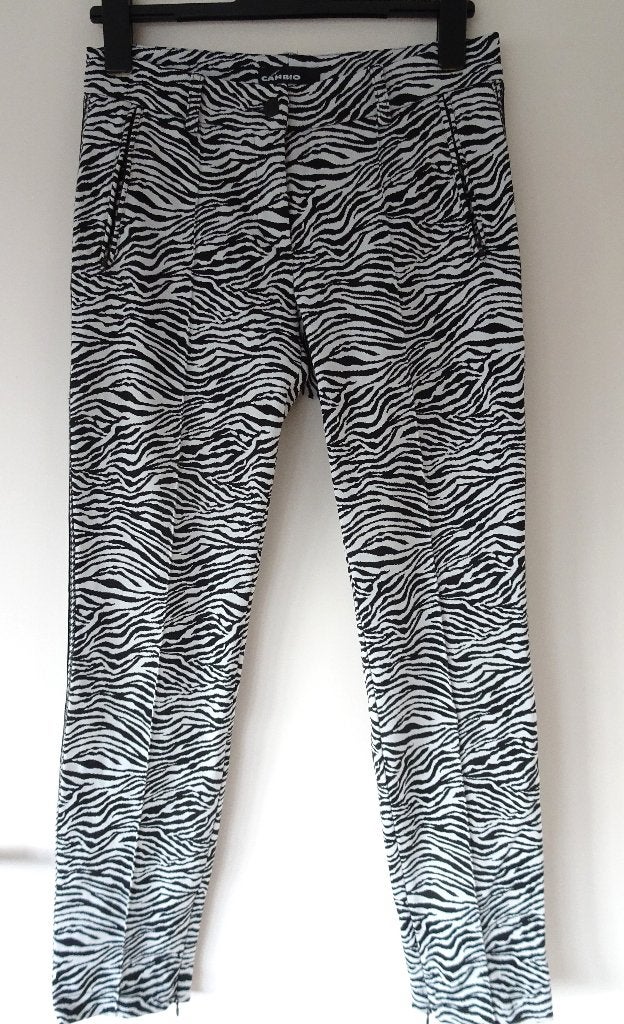 STRETCH BROEK VAN CAMBIO MAAT 38 *, Kleding | Dames, Broeken en Pantalons, Maat 38/40 (M), Cambio, Meerkleurig, Ophalen of Verzenden